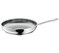 WMF Profi - Sartén 28 cm Sin Revestimiento Antiadherente, Sartén Profesional de Acero Inoxidable Cromargan Apta para Inducción, Apta para Horno y Lavavajillas
