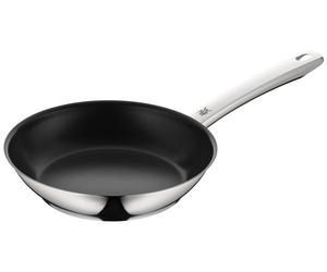 WMF Profi Select 0741016290, sartén, diámetro máximo de 24 cm, acero inoxidable, apta para cocinas de inducción, con revestimiento antiadherente