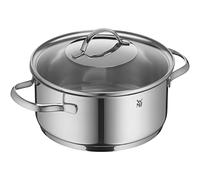 WMF Cacerola Provence Plus Ø24 cm 4,1 L Acero inoxidable sin recubrimiento con tapa, base inducción