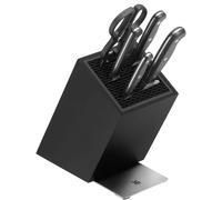WMF SPITZENKLASSE PL, juego de cuchillos de alta calidad, 6 piezas, acero inoxidable//marrón claro