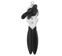 WMF Tin Up - Abrelatas con Abrebotellas 20 cm, Plástico y Acero Inoxidable Cromargan, Apto para Lavavajillas, Negro