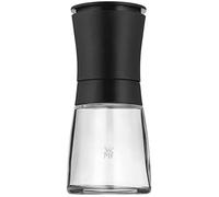 WMF Molinillo cerámio de especias 14 cm – cristal, apto para lavavajillas, tapa color negro