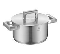 WMF Ultimate Cool - Olla de 20 cm Con Tapa, Cacerola Pequeña de 3,7 L de Acero Inoxidable Cromargan Mate Apto para Inducción, Sin Revestimiento, Apta para Lavavajillas