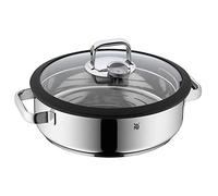 WMF Vaporera Vitalis 1743016040 28 cm 5 L Acero Cromargan, tapa de cristal con termómetro