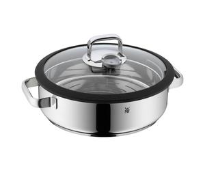 WMF Vitalis Vaporera con Tapa de Vidrio 28 cm