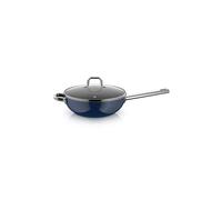 WMF Wok con tapa FUSIONTEC MINERAL PRO 28cm Tim Raue Azul oscuro azul oscuro