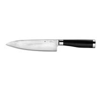 WMF Yari Cuchillo Cocinero, Hoja Especial japonés (67 Capas, Resistente a la corrosión y Extremadamente Dura VG 10 de Acero), Negro, 3 Piezas