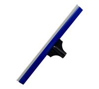 Wmqbjta para Suelos de Resina Epoxi, Dentada, Serrada, Plana, Rastrillo de Goma Suave, Herramienta para Revestimiento de Cemento, para Usar Y, 20 CentÍmetros