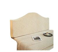 WNBFTTK Fundas Cabeceros Funda de cabecera con Todo Incluido, Funda Protectora Fibra poliéster súper, for Cama, decoración del hogar(Style A-Yellow,W120 x H70cm)