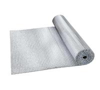 Woalopted Bloqueador de calor de ventana, película aislante térmica de burbujas impermeable para el aislamiento - Rodillo aislante reflectante de doble cara, para uso para autocaravana, techo, puerta