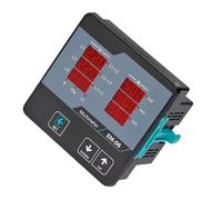 Wodsty Contador digital trifásico SEM-06D para corriente alterna, voltaje y frecuencia, 85-240 V CA, corriente de entrada 5 A, con indicador LED y prueba de fase