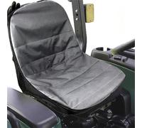 Wodsty Funda de asiento para cortacésped con soporte para bebidas, tractor | Funda de asiento de tractor 600D Oxford con bolsillos de almacenamiento para cortacésped