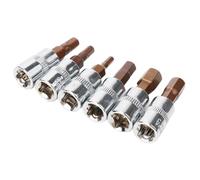 Wodsty Llave Allen endurecida de 1/4 pulgadas H3 a H8 de acero al cromo vanadio, 38 mm