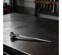 Wodsty Llave de carraca multiusos cromada forjada en frío | Llave de carraca de acero al cromo vanadio forjada para uso profesional