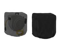 Wodsty Lona de jardín Oxford 420D impermeable, 40 m, color negro | Funda impermeable para carrete de manguera de 40 m, tela Oxford 420D, incluye bolsa