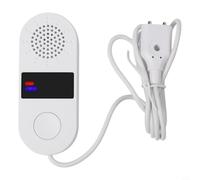 Wodsty Sensor de fugas de agua para Zigbee 130 dB alarma LED para flash, para aplicación tuya control remoto, volumen ajustable para baño (Zig-bee)