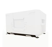 Wodsty Soportes de pared de hierro negro para sistemas de almacenamiento Toughbuilt StackTech, 4 unidades