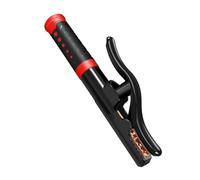 Woideklu Porta Electrodos Pinza de Soldador Abrazadera Electrodos Cobre Herramienta Antideslizante Adecuado para Mantenimiento Trabajo Taller Reparaciones, Rojo