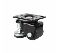 Woideklu Rueda Giratoria Industrial Rueda Rodillo Ruedín con Chasis de Acero Reforzado y Núcleo de Nylon Rotación Grados Gran Estabilidad Adecuada para de, 2 Pulgadas