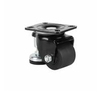 Woideklu Rueda Giratoria Industrial Rueda Rodillo Ruedín con Chasis de Acero Reforzado y Núcleo de Nylon Rotación Grados Gran Estabilidad Adecuada para de, 2.5 Pulg