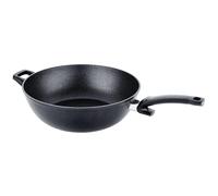 Wok ADAMANT 32 cm, negro, aluminio, Fissler