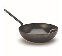 Wok BLUE CARBON 32 cm, azul acero, de Buyer