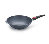 Wok DIAMOND LITE, 32 cm, para inducción, mango desmontable, titanio, WOLL