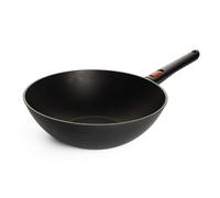 Wok ECO LITE IND QXR 30 cm, con mango extraíble, aluminio, WOLL
