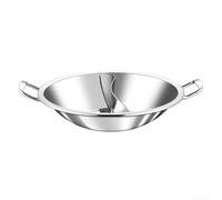 Wok Partition Plate 36cm Para Inducción y Gas(36CM with partition) | para acero inoxidable, cocina sabores a la vez, para ideal para shabu shabu,，compatible inducción