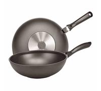 Wok Sartén 30cm Asia Sartén Para Freír Cocina Utensilios De Cocina