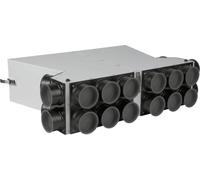 Wolf Distribuidor de aire DN125 para CWL-F-150 2x10 tomas DN63 con 5 tapas para conductos respectivamente - 2577841
