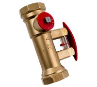 Wolf Válvula de equilibrado hidráulica DN40 de 1 1/2" con rosca interna, rango de medición 30-120 L/min - 2070936