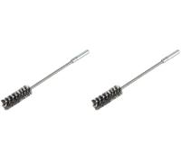 wolfcraft 2127000 2127000-1 cepillo metálico cilíndrico, vástago 8 mm diam, Ø 20 x 55 x 200 mm (Paquete de 2)