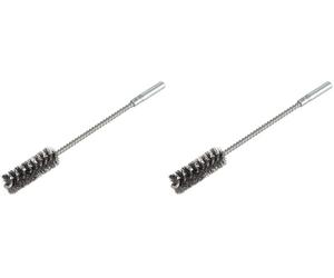wolfcraft 2127000 2127000-1 cepillo metálico cilíndrico, vástago 8 mm diam, Ø 20 x 55 x 200 mm (Paquete de 2)