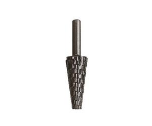 Wolfcraft 2535000 (l) escofina, metales, cónica, vástago 6,35 mm pac