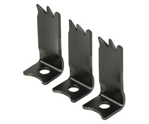 wolfcraft 3 cuchillas de tres dientes para sierras de corona ajustables I 5979000 I 3 cuchillas de sustitución