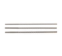 wolfcraft 3x Brocas para Muros con Filo de Carburo y Vástago Hexagonal | Kit de Ø 8, 10 y 12 mm ideal para reformas y demolición en materiales duros, con punta de precisión a 130 grados. 7917000