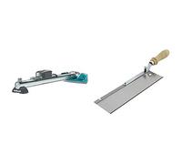 Wolfcraft 6945000Dispositivo de tracción y martillado para la unión de laminado + 6925000Sierra de mano con mango acodado y orientable. 390 x 45 x 90 mm