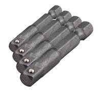 wolfcraft adaptador insertable I 1579000 I Para uniones seguras de llaves de vaso (Paquete de 4)