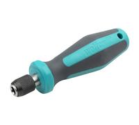 wolfcraft Atornillador manual con portapuntas I 1240000 I Para un atornillado ergonómico