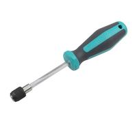 Wolfcraft Atornillador manual con portapuntas largo I 8725000 – Para atornillar en profundidad