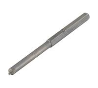 wolfcraft Broca centradora, Ø 8 mm, 140 mm I 3471000 I Accesorios para coronas de perforación con recubrimiento de carburo de tungsteno