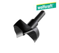 Wolfcraft Broca de cazoleta 3302000 – Ø 35 mm – Para taladrado estacionario en madera blanda