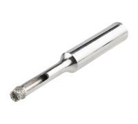 wolfcraft Broca de perforación, con diamante "Ceramic", con vástago, 5916000, Para la instalación de sujeciones de grifería y pasamuros para cables en azulejos y baldosas, profundidad de corte: 30 mm
