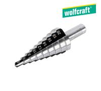 Wolfcraft broca escalonada hss, Ø 8-35 mm, vástago redondo i 2585000