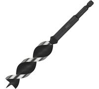 wolfcraft Broca para vigas de madera "Speedwinder", vástago hexagonal, Ø 20 mm I 7138000 I Para taladrar vigas de madera con el taladro de batería