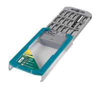 Wolfcraft Caja de puntas 8633000 – PH/PZ y TORX® (T), 17 piezas, 16 puntas Solid, con portapuntas