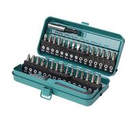 wolfcraft Caja de puntas, ranura/estrella (PH/PZ) / TORX® (T) / TORX® con agujero/hexágono interior, 32 piezas I 1388000 I Con 30 puntas Solid de diferentes tamaños, incl. portapuntas y atornillador