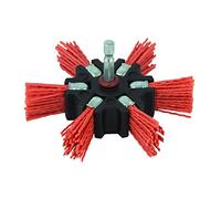 Wolfcraft Cepillo de abanico 1512000 – alambre de nylon, agresivo I