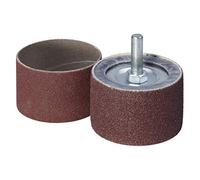 wolfcraft Cilindro abrasivo con 2 bandas abrasivas de tejido I 2038000